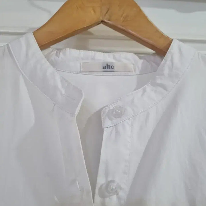 [BUNJANG] Summer Design White Cotton Jacket / 봄 여름 디자인이쁜 남방셔츠같은. 바스락면 자켓  가슴단면58