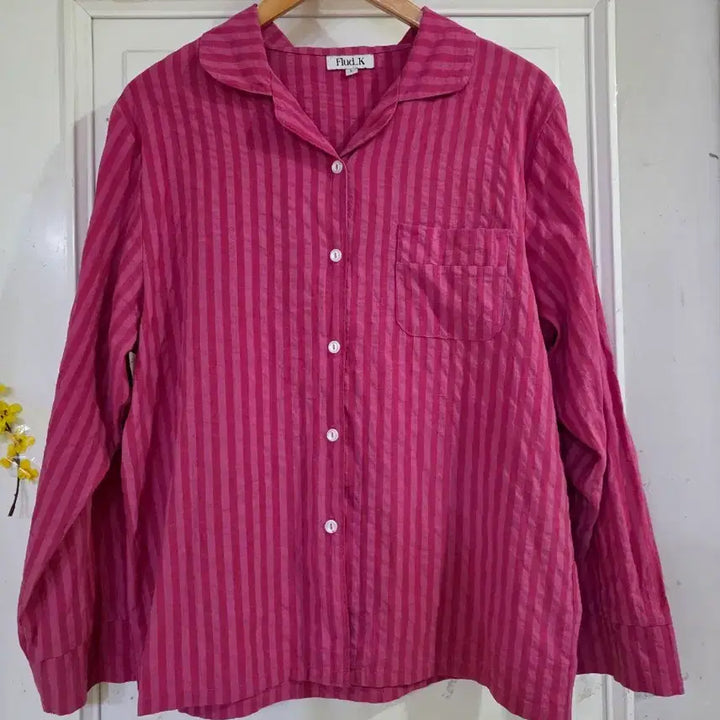 [BUNJANG] Summer Cotton Blouse / 봄 여름 색상이쁜  고급스러운 면 블라우스.가슴단면54