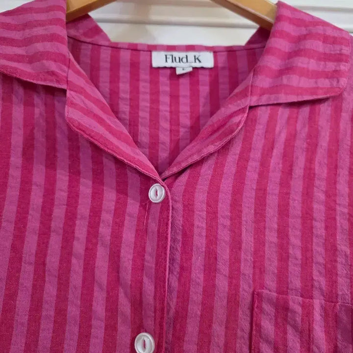 [BUNJANG] Summer Cotton Blouse / 봄 여름 색상이쁜  고급스러운 면 블라우스.가슴단면54