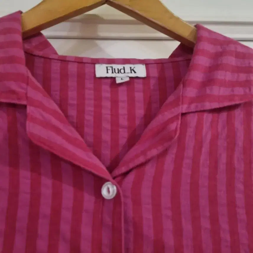 [BUNJANG] Summer Cotton Blouse / 봄 여름 색상이쁜  고급스러운 면 블라우스.가슴단면54