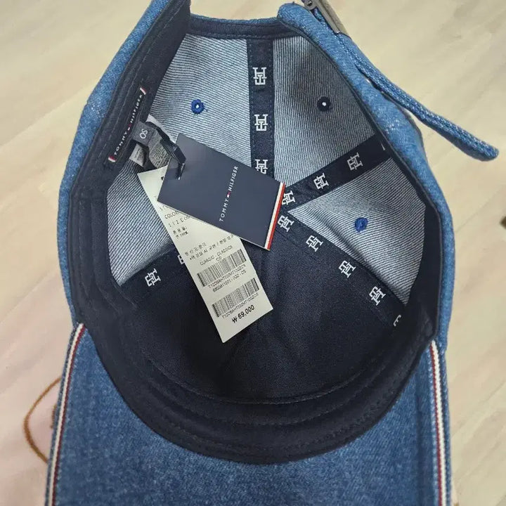 [BUNJANG] Tommy Hilfiger Denim Ball Cap / 타미힐피거 데님 볼캡 모자