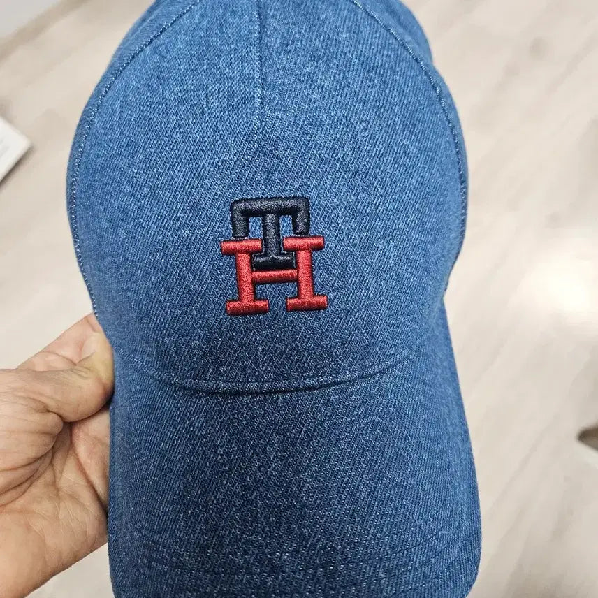 [BUNJANG] Tommy Hilfiger Denim Ball Cap / 타미힐피거 데님 볼캡 모자