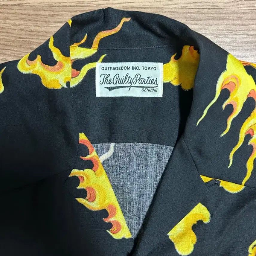 [BUNJANG] Wacko Maria x Tim Lehi Hawaiian Shirt Type-3 (Size M) / 와코 마리아 Wacko Maria 팀 리하이Tim Lehi 하와이안 셔츠