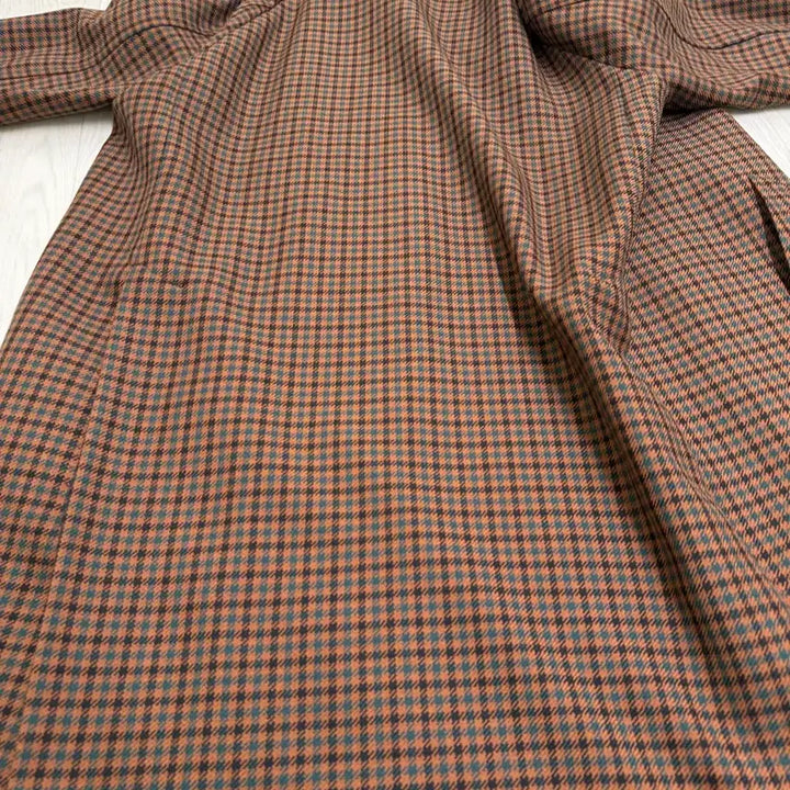 [BUNJANG] Mackintosh Houndstooth Check Wool Coat / [40] 맥킨토시 하운드투스 체크 울 코트