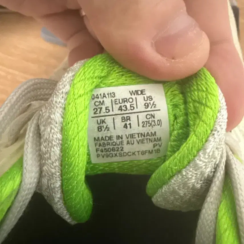 [BUNJANG] Asics Gel Resolution 8 Wide Tennis Shoes / 아식스 젤 레졸루션 8 와이드 275