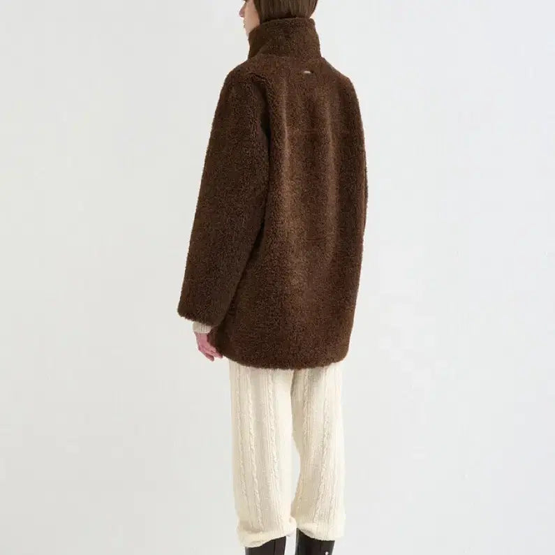 [BUNJANG] System Fur Jacket Brown Size 55 / 시스템 퍼자켓! 얼바닉30 낫띵리튼 오라리 랑방 더바넷 에토스 lfm