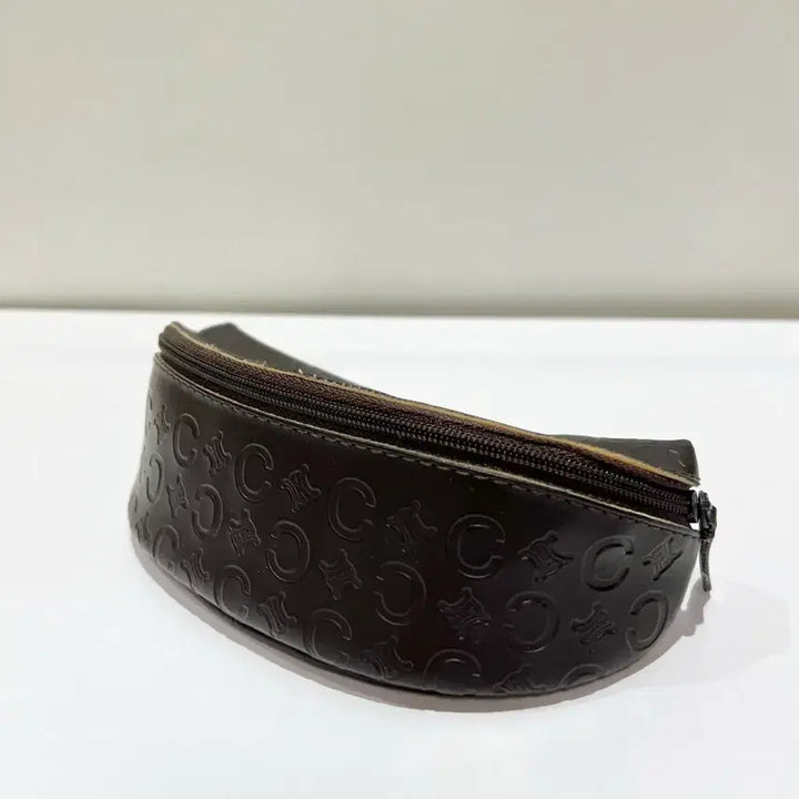[BUNJANG] Celine Triomphe Leather Eyeglass/Sunglasses Case / 셀린느(celine) 트리오페 가죽 안경/선글라스 케이스