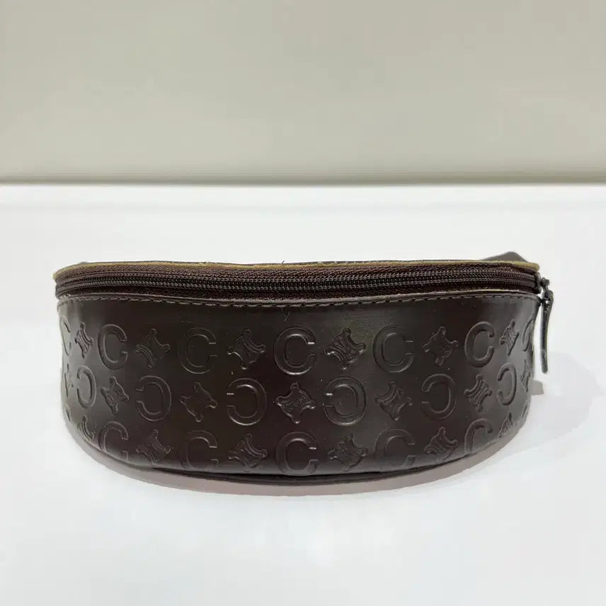 [BUNJANG] Celine Triomphe Leather Eyeglass/Sunglasses Case / 셀린느(celine) 트리오페 가죽 안경/선글라스 케이스
