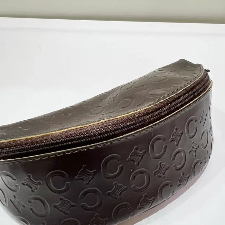 [BUNJANG] Celine Triomphe Leather Eyeglass/Sunglasses Case / 셀린느(celine) 트리오페 가죽 안경/선글라스 케이스