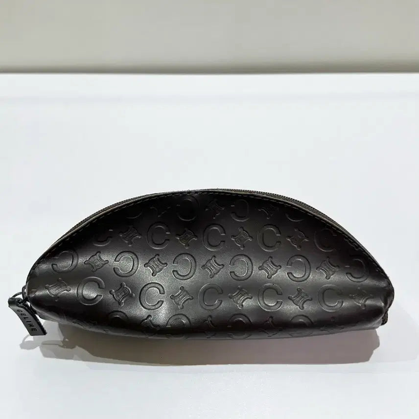 [BUNJANG] Celine Triomphe Leather Eyeglass/Sunglasses Case / 셀린느(celine) 트리오페 가죽 안경/선글라스 케이스