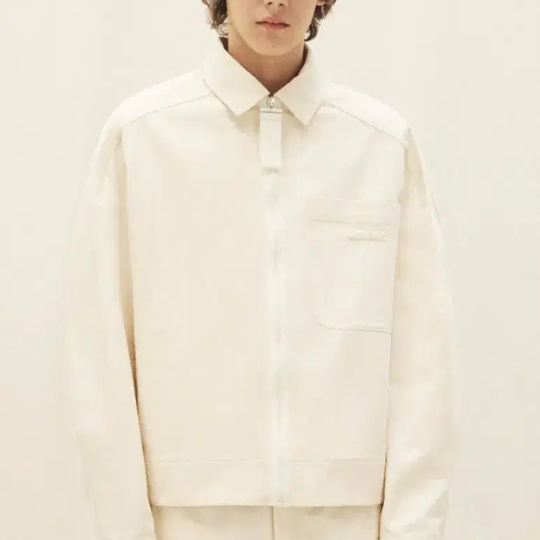 [BUNJANG] JACQUEMUS Le Papier Linen Blouson / [48]자크뮈스 Le papier 린넨 블루종