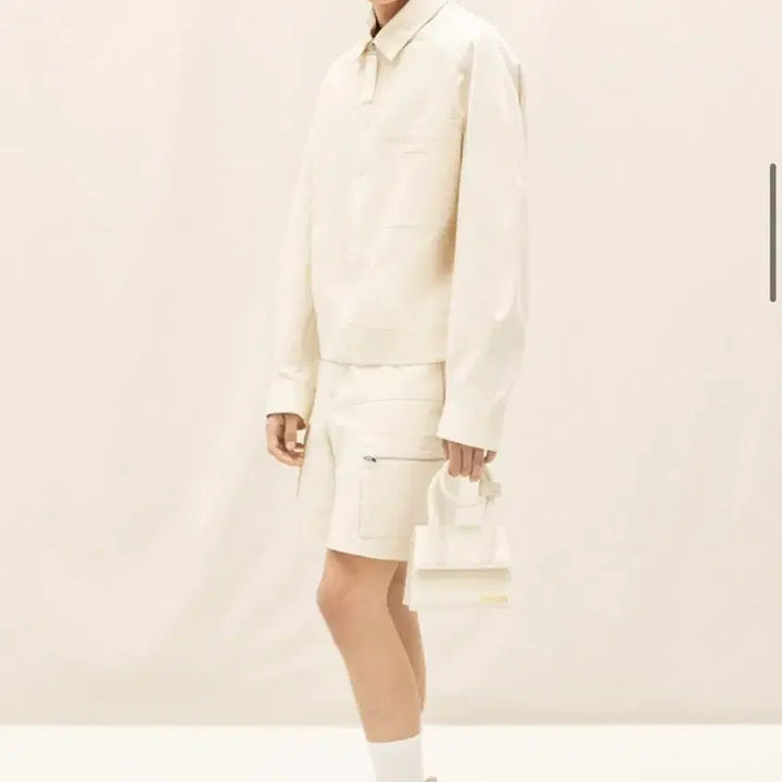 [BUNJANG] JACQUEMUS Le Papier Linen Blouson / [48]자크뮈스 Le papier 린넨 블루종