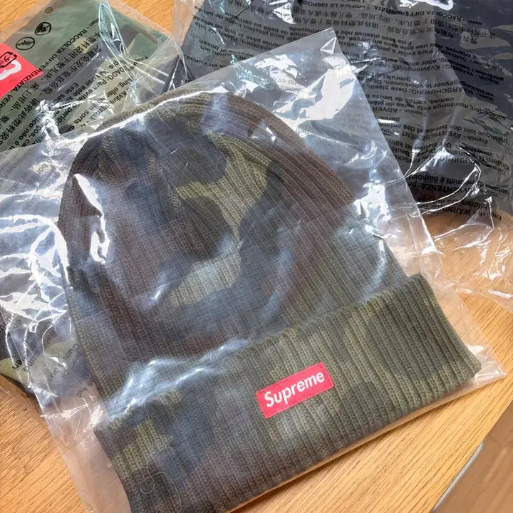 [BUNJANG] Supreme Camo Box Logo Beanie / 슈프림 26ss 카모 박스로고 비니