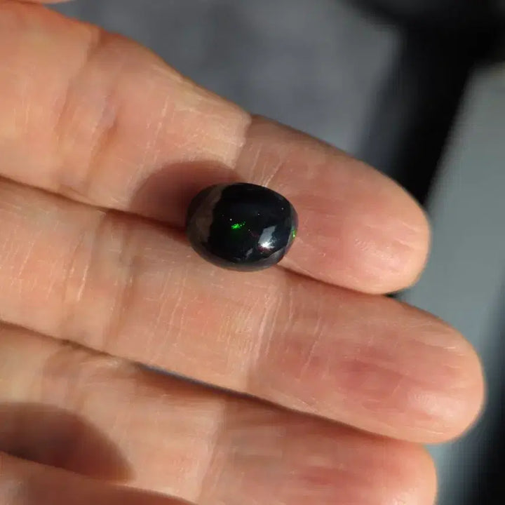 [BUNJANG] Natural Black Opal (4ct) / [천연] 강렬한 파이어의 천연 블랙 오팔(4ct / 0.8g) 판매