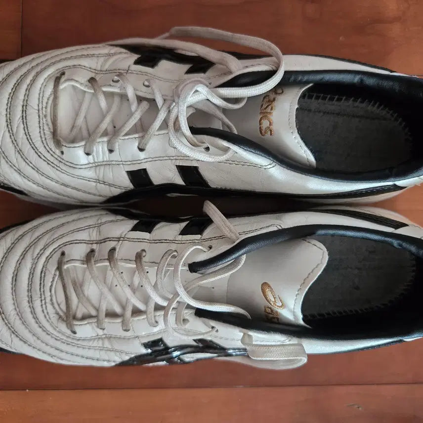 [BUNJANG] ASICS C3 Futsal Shoes 280mm White/Black / 아식스(ASICS) C3 풋살화 280mm (화이트/블랙)