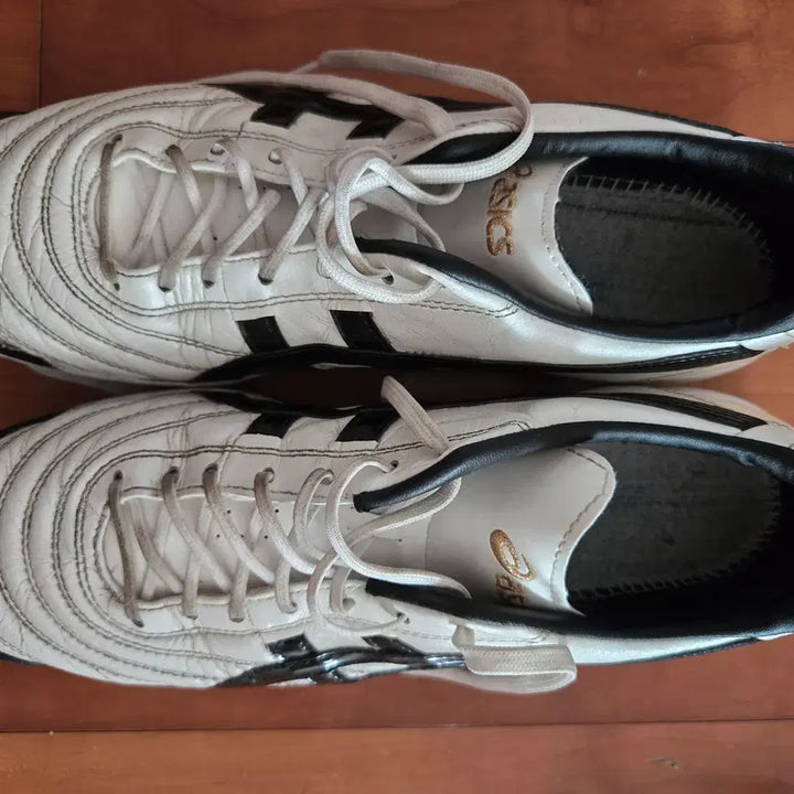 [BUNJANG] ASICS C3 Futsal Shoes 280mm White/Black / 아식스(ASICS) C3 풋살화 280mm (화이트/블랙)
