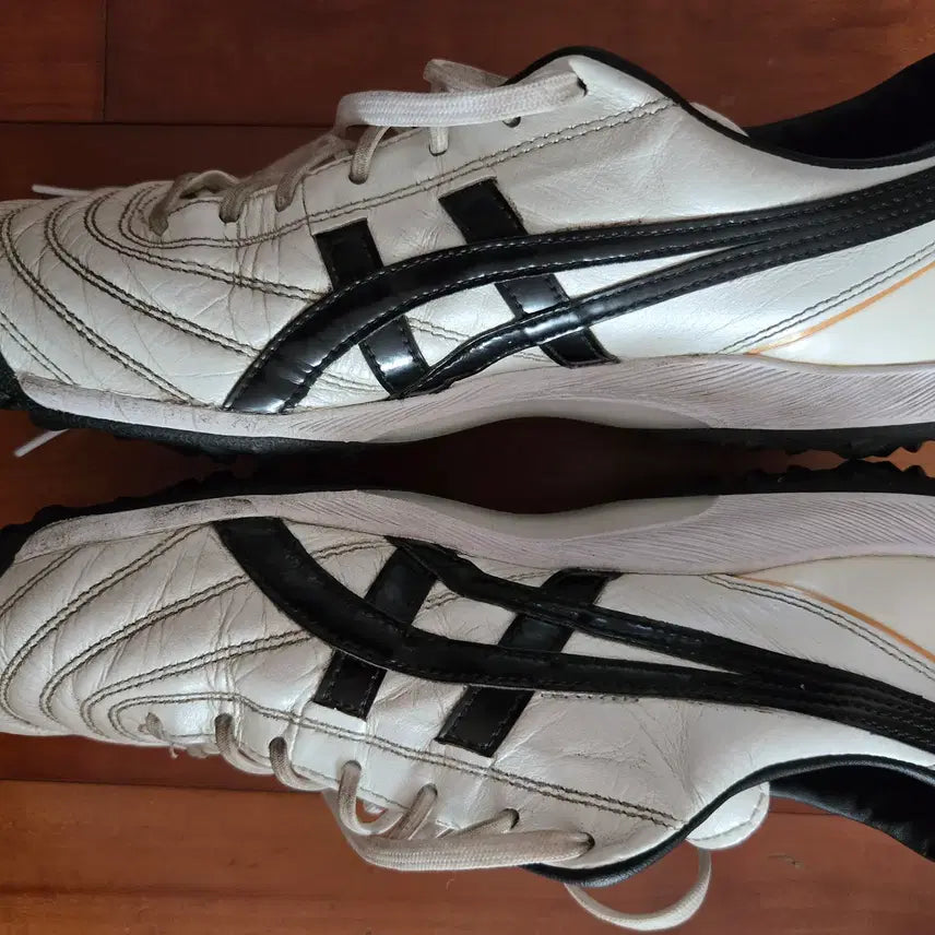 [BUNJANG] ASICS C3 Futsal Shoes 280mm White/Black / 아식스(ASICS) C3 풋살화 280mm (화이트/블랙)