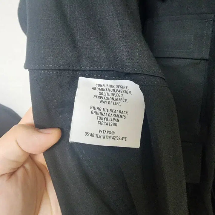 [SOLD OUT] 더블탭스 20 AW 모듈라 셔츠 블랙