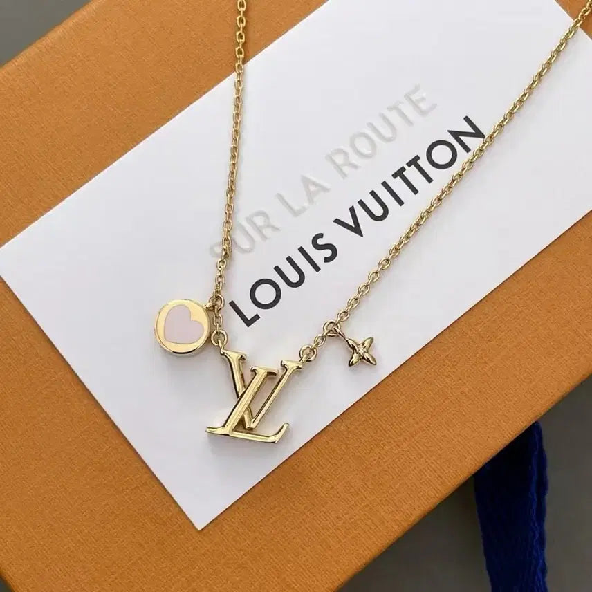 [SOLD OUT] 루이비통 하트 골드 목걸이
