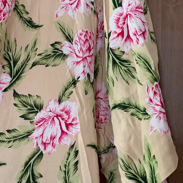 [BUNJANG] Floral Robe Cardigan / 플라워 로브 가디건 (새상품)