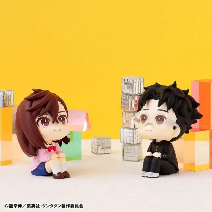[BUNJANG] Megahouse Look Up Danda-Dan Okalung &amp; Momo Figure Set (Sealed, With Bonus) / 미개봉) 특전O 메가하우스 룩업 단다단 오카룽 모모 피규어 2개 세트