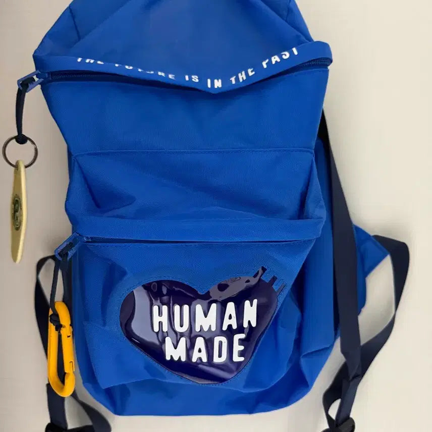 [BUNJANG] Human Made Backpack Blue / 휴먼메이드 백팩 블루