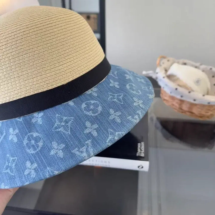 [BUNJANG] Louis Vuitton Monogram Denim Bucket Hat / 루이비통 모노그램 데님 벙거지 모자