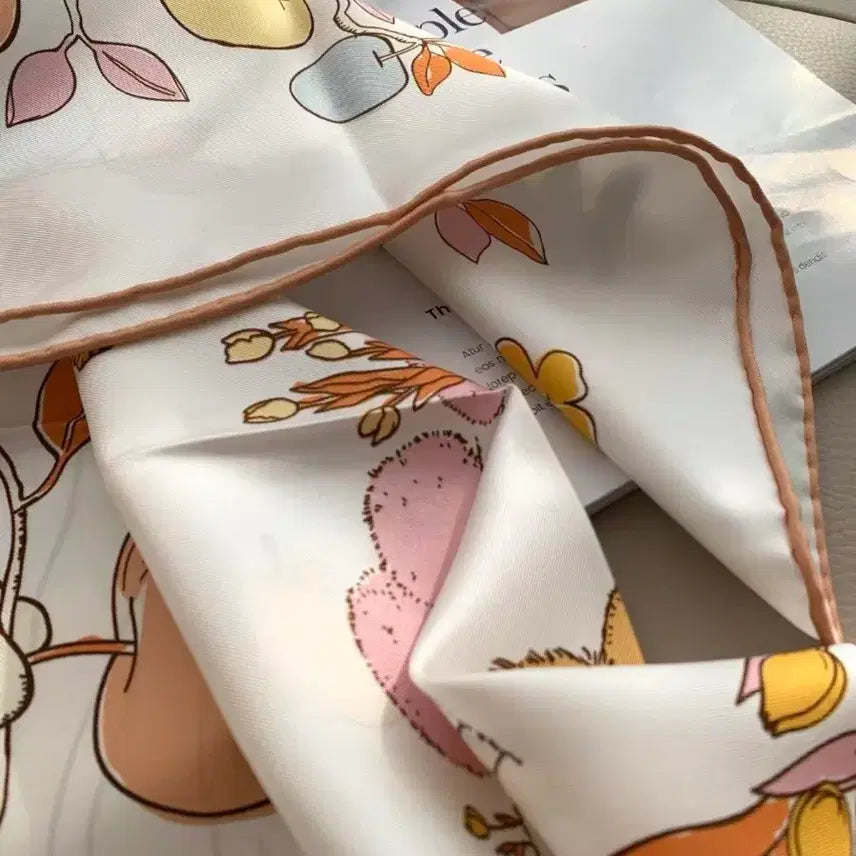 [BUNJANG] Hermes Animal Print Square Scarf / 에르메스 까레 스카프 동물 프린트