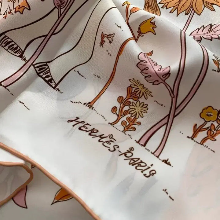 [BUNJANG] Hermes Animal Print Square Scarf / 에르메스 까레 스카프 동물 프린트