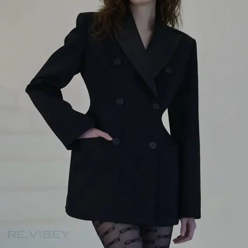 [BUNJANG] Tailored Smoking Jacket / either 스모킹 테일러드 자켓 S
