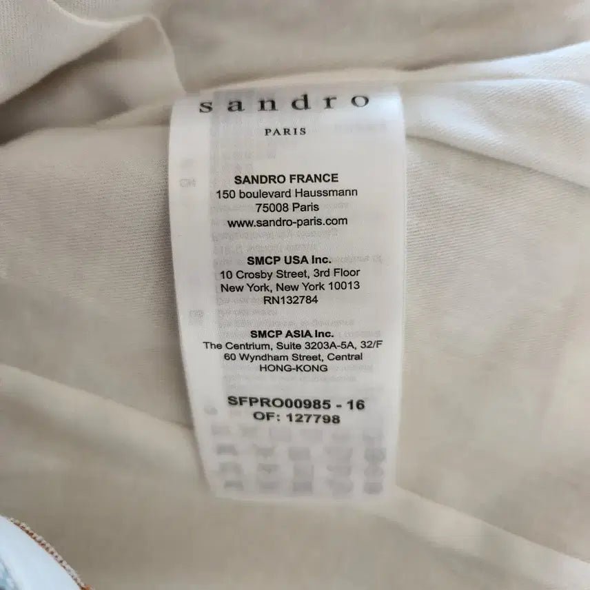 [SOLD OUT] 택만뗀 새거 21 ss 산드로 트위드 원피스 (34)