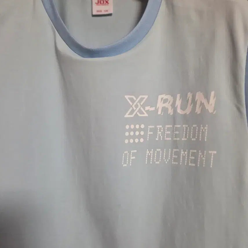 [BUNJANG] JDX X-RUN Sleeveless T-Shirt Sky Blue / JDX X-RUN 민소매 티셔츠 하늘색