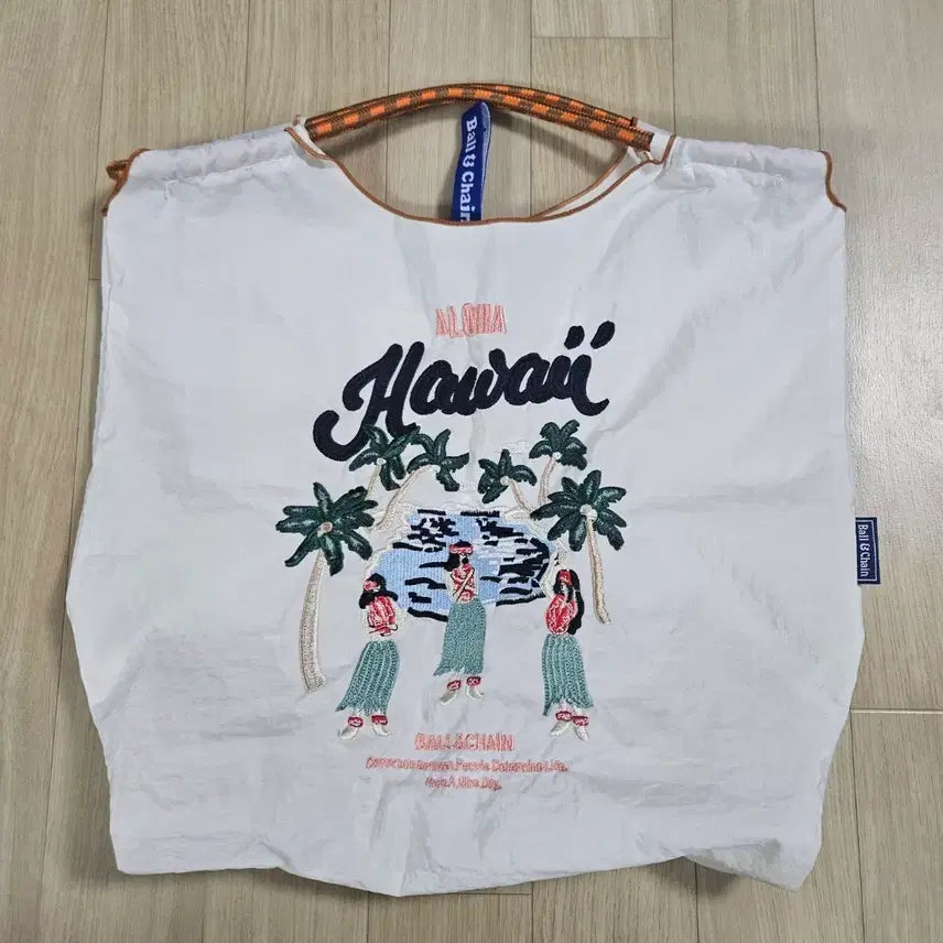 [SOLD OUT] 볼앤체인 알로하 하와이 에코백