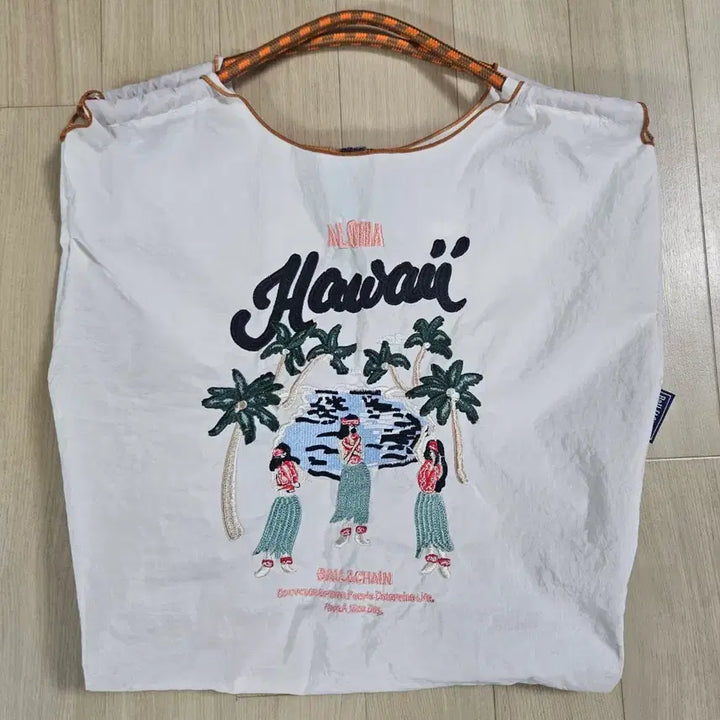 [SOLD OUT] 볼앤체인 알로하 하와이 에코백