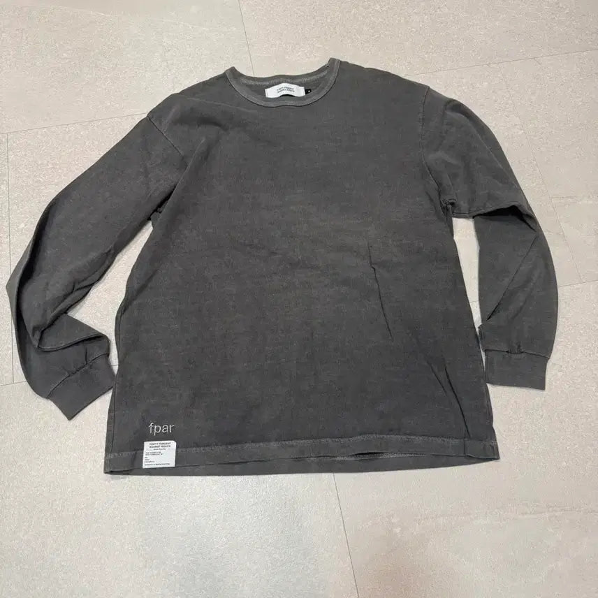 [BUNJANG] FPAR Long Sleeve T-Shirt Size M / fpar 긴팔티셔츠 M