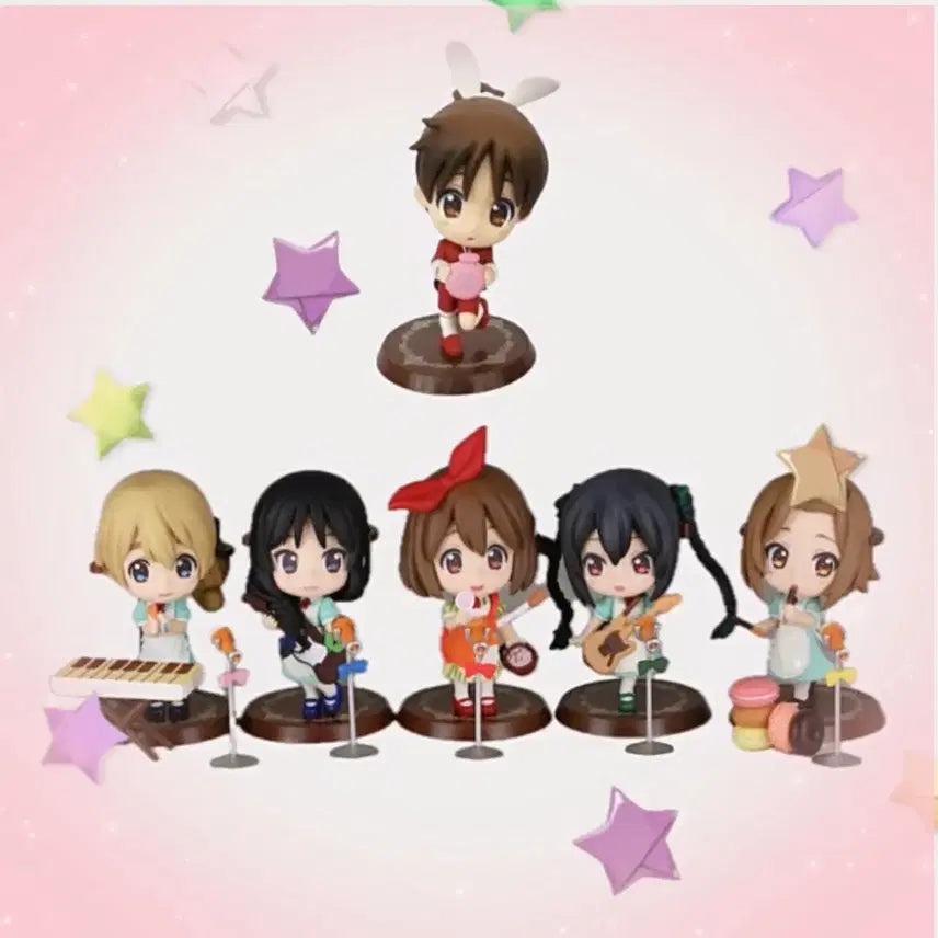 [BUNJANG] K-ON! Alice in Wonderland Chibi-큥 Musical Instrument Full Set / 케이온 이상한 나라의 티타임 앨리스 치비큥 악기 풀세트