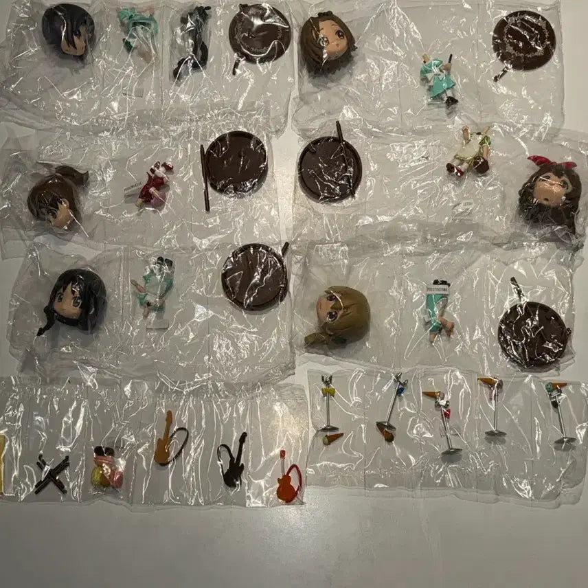 [BUNJANG] K-ON! Alice in Wonderland Chibi-큥 Musical Instrument Full Set / 케이온 이상한 나라의 티타임 앨리스 치비큥 악기 풀세트