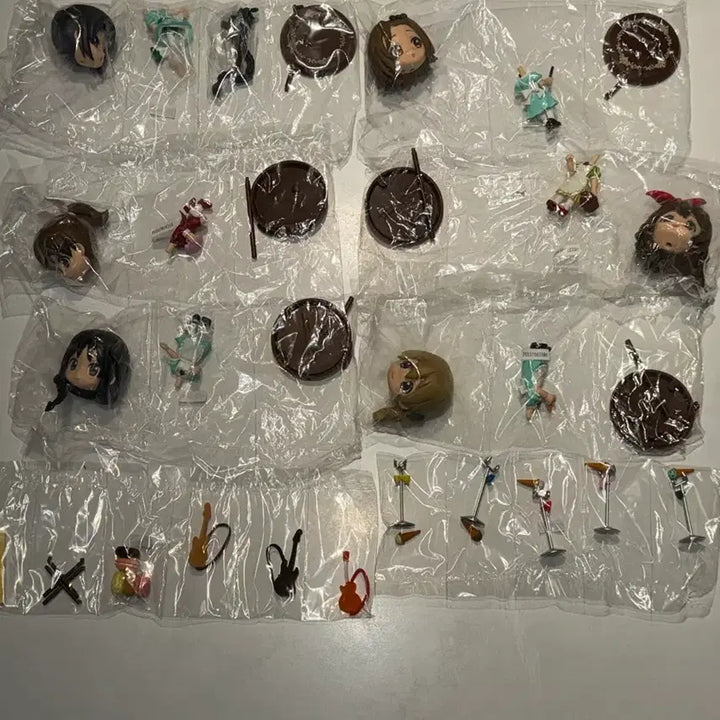 [BUNJANG] K-ON! Alice in Wonderland Chibi-큥 Musical Instrument Full Set / 케이온 이상한 나라의 티타임 앨리스 치비큥 악기 풀세트