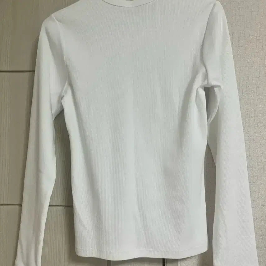 [BUNJANG] Uniqlo Soft Ribbed T-shirt White M / [새상품] 유니클로 소프트립T 화이트 M