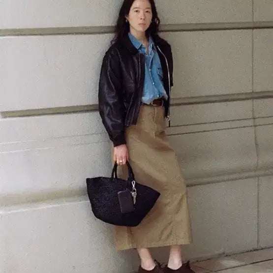 [SOLD OUT] 얼바닉30 사파리 스커트 m