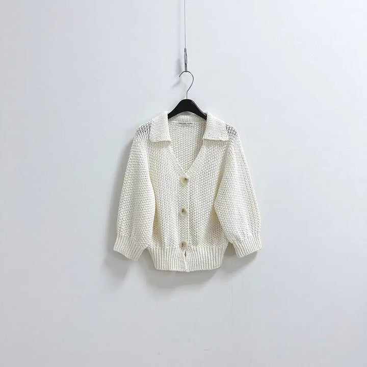 [BUNJANG] Earl Grey People Crochet Cardigan / 얼그레이 피플 크로셰 가디건