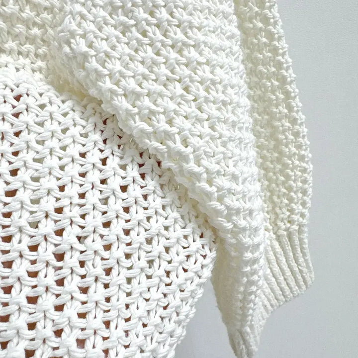 [BUNJANG] Earl Grey People Crochet Cardigan / 얼그레이 피플 크로셰 가디건