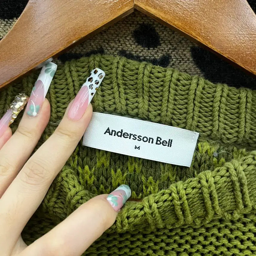 [BUNJANG] Andersson Bell Vintage Ethnic Hippie Knit Sweater / 앤더슨벨 빈티지 아메카지 에스닉 히피 뜨개 니트 K0128