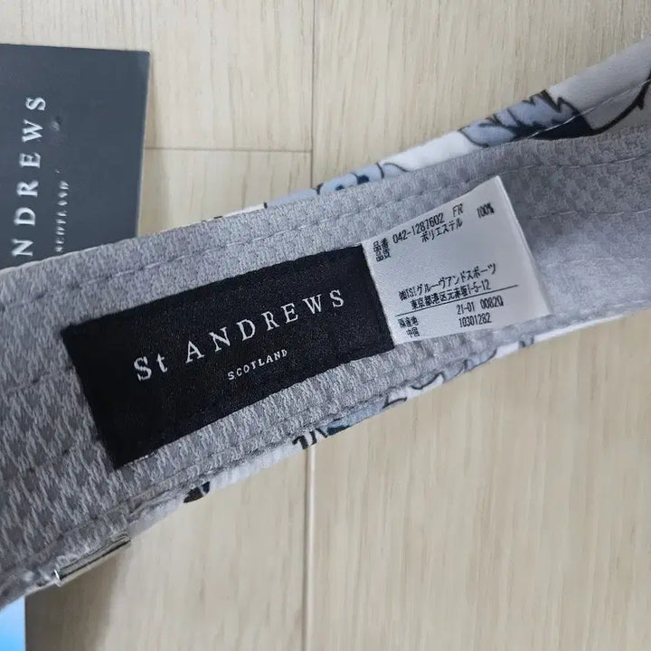 [BUNJANG] St. Andrews Flower Pattern Sun Cap / [St. Andrews] 세인트앤드류스 플라워패턴 썬캡