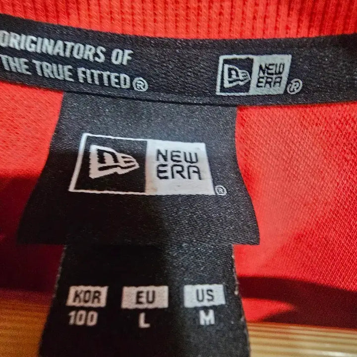 [BUNJANG] New Era TRIBE C Logo Sweatshirt / 뉴에라 레드 C 로고 TRIBE 맨투맨 티셔츠
