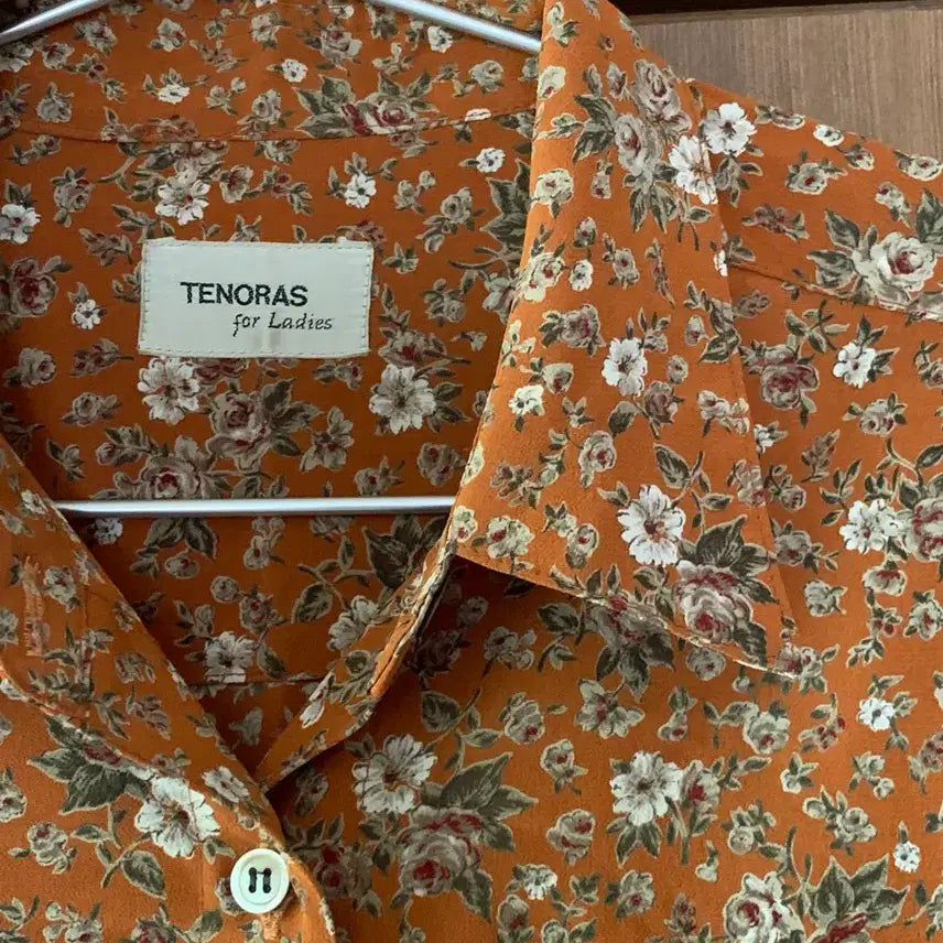 [BUNJANG] Vintage Floral Blouse / 일본 빈티지 플로럴 블라우스