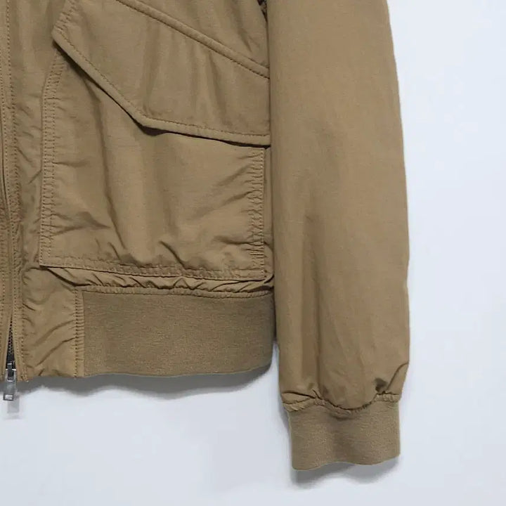 [BUNJANG] Uniqlo Beige Tanker Blouson Jacket / 유니클로(UNIQLO) 베이지 탱커 블루종 자켓 / 봄가을 집업 점퍼