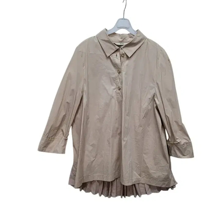 [BUNJANG] BCBG Cotton Blend Summer Blouse / bcbg 면폴리 소재 봄여름 남방 블라우스