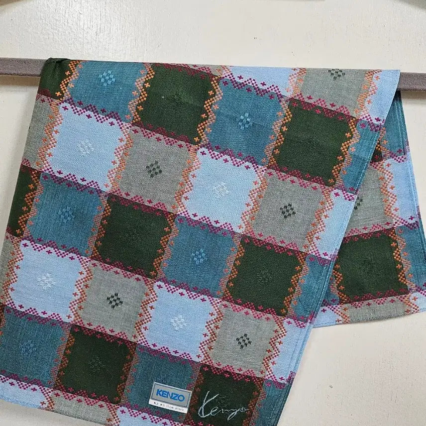[BUNJANG] Kenzo Cotton Handkerchief / 새제품/겐조 손수건(공용)