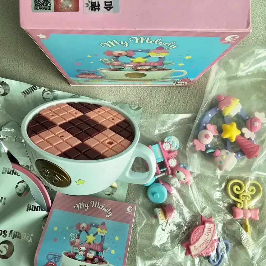 [BUNJANG] My Melody Candy Wind-up Figure / 마이멜로디 캔디 태엽 피규어